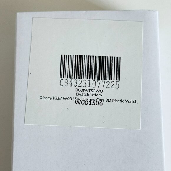 NWT - Disney Cars Kids' Plastic Time Teacher Analog Quartz 3D Strap Watch - Picture 12 of 14